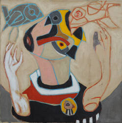 Birdman - Acrylic on Canvas - 60x60