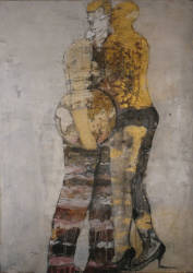 Geography Lesson - Mixed Media on Wood - 39.3'x55.1' - 2011