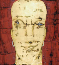 Untitled - Mixed Media on Canvas - 55'x67' - 2011